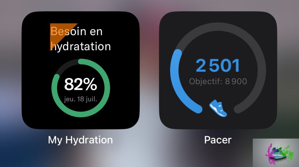 Widget My hydratation